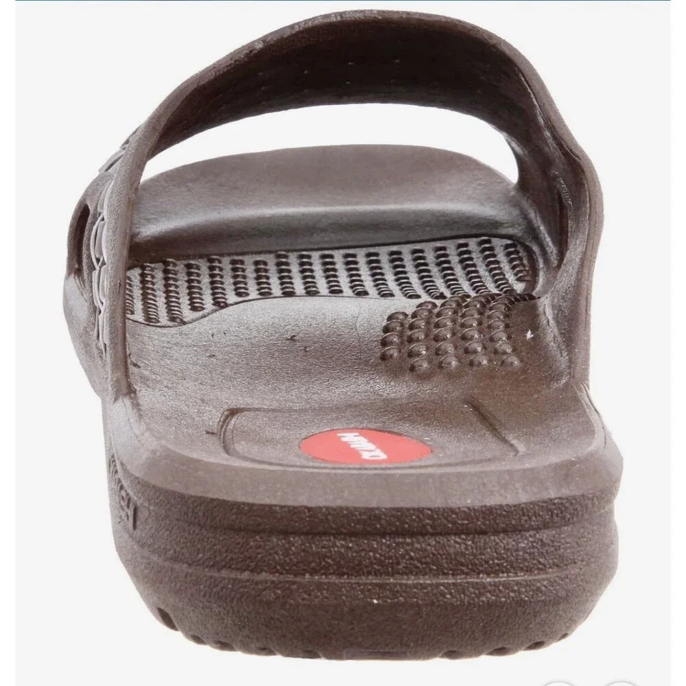 OKABASHI Men's Torino Brown Sandals Slides - Sz Large (8 - 8.5) - New With Tags
